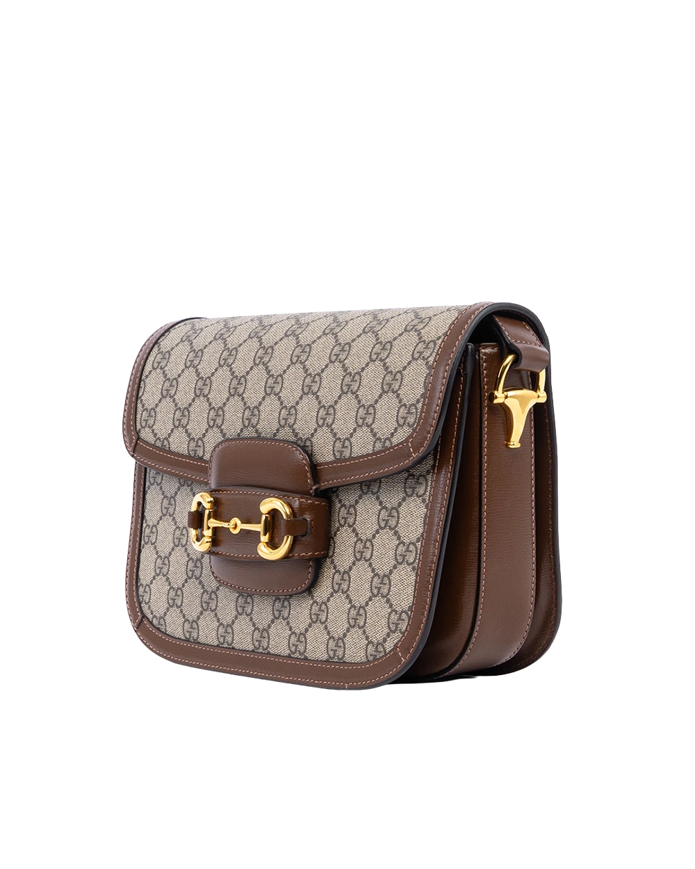 GUCCI HORSEBIT 1955 MEDIUM BROWN GG MONOGRAM CANVAS GHW 602204 525040 01920 result