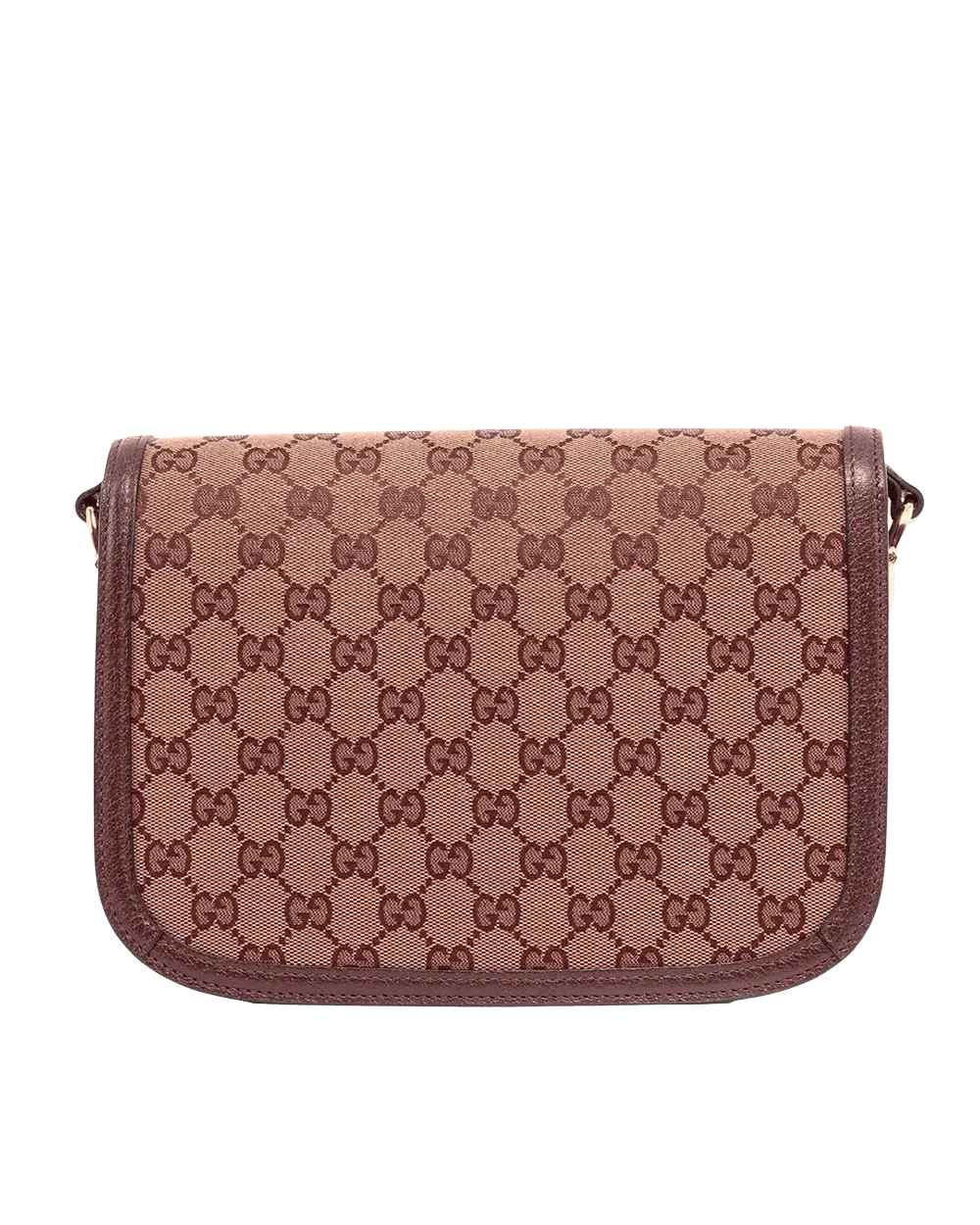 GUCCI HORSEBIT 1955 MEDIUM RED BURGANDY GG MONOGRAM CANVAS GHW 602204 498879 06529