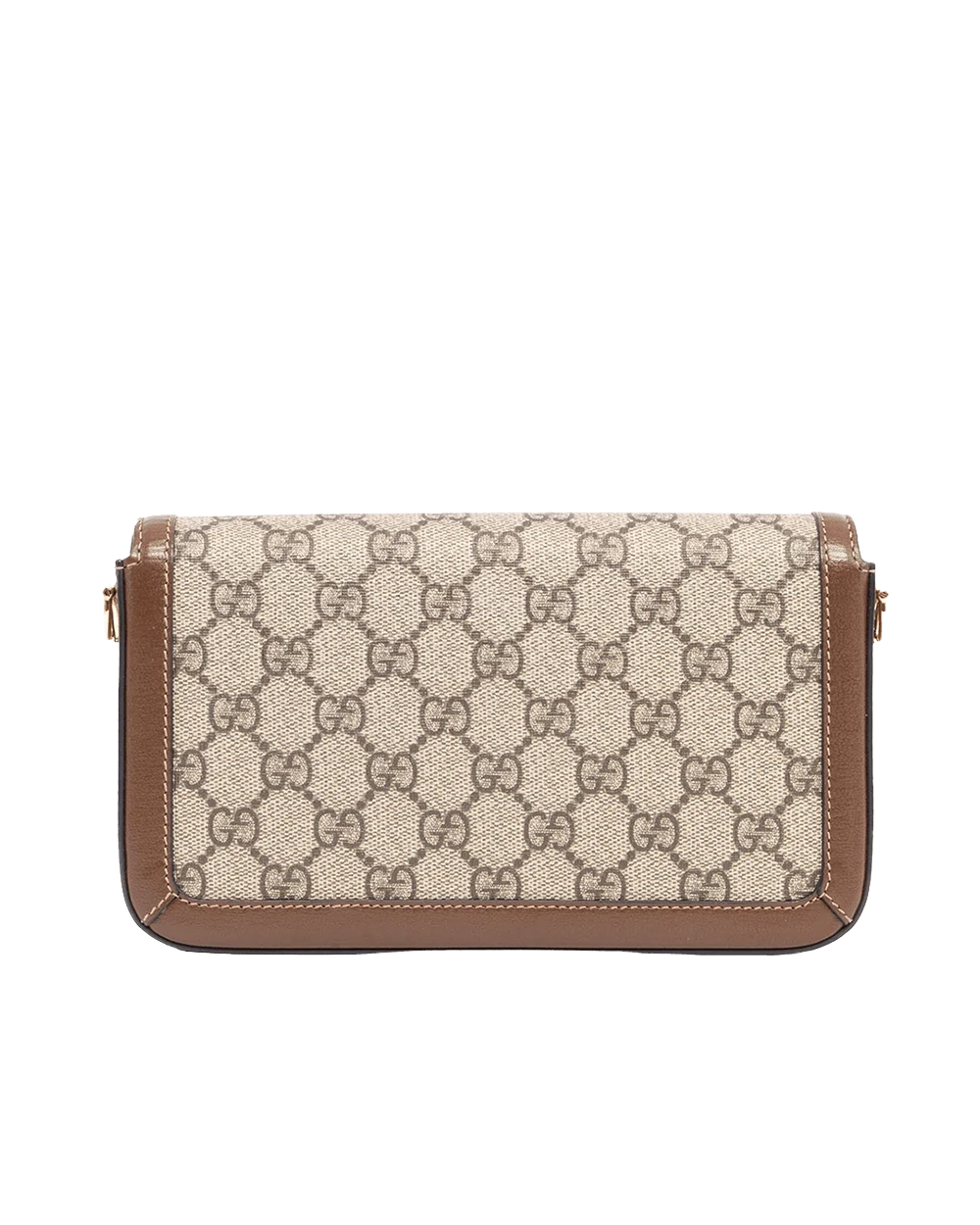 GUCCI HORSEBIT 1955 SHOLDER BAG SMALL BROWN GG MONOGRAM CANVAS GHW 05854