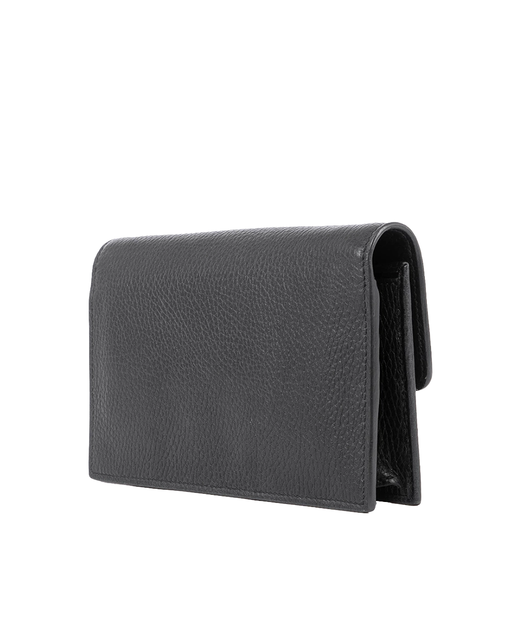 GUCCI INTERLOCK WOC BLACK CALF GHW 510314 2067 03310