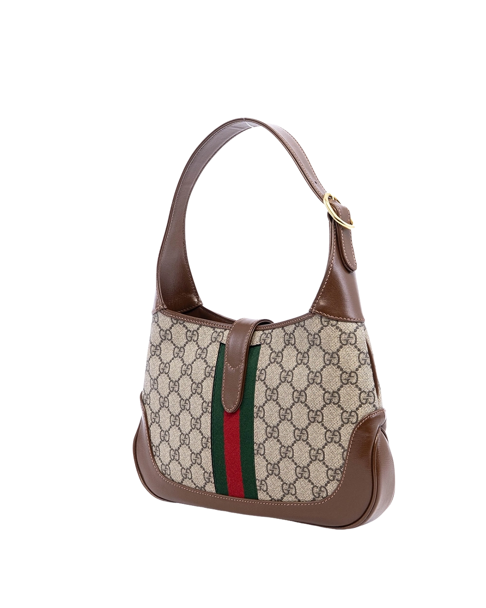 GUCCI JACKIE 1961 SMALL BROWN GG MONOGRAM CANVAS GHW 636706 520981 02299 result