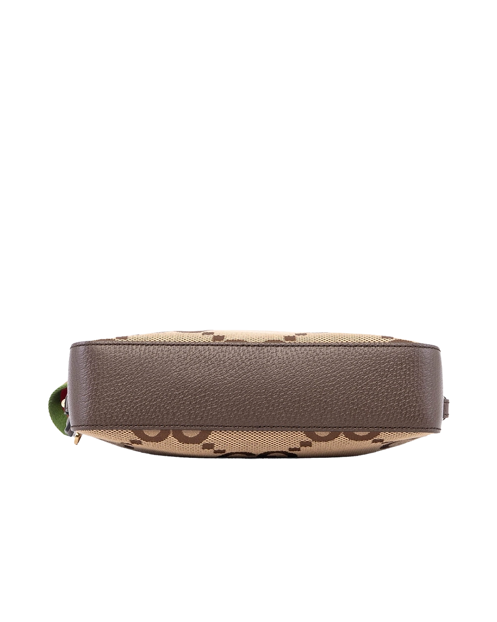 GUCCI JUMBO MESSENGER BROWN RED GREEN GG CANVAS GHW 675891 520981 03267