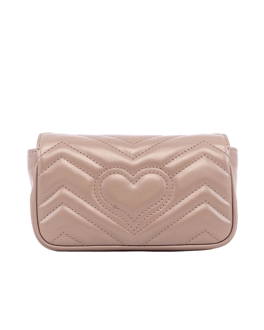 GUCCI MARMONT SUPER MINI BEIGE NUDE CALF GHW 476433 493075 09848