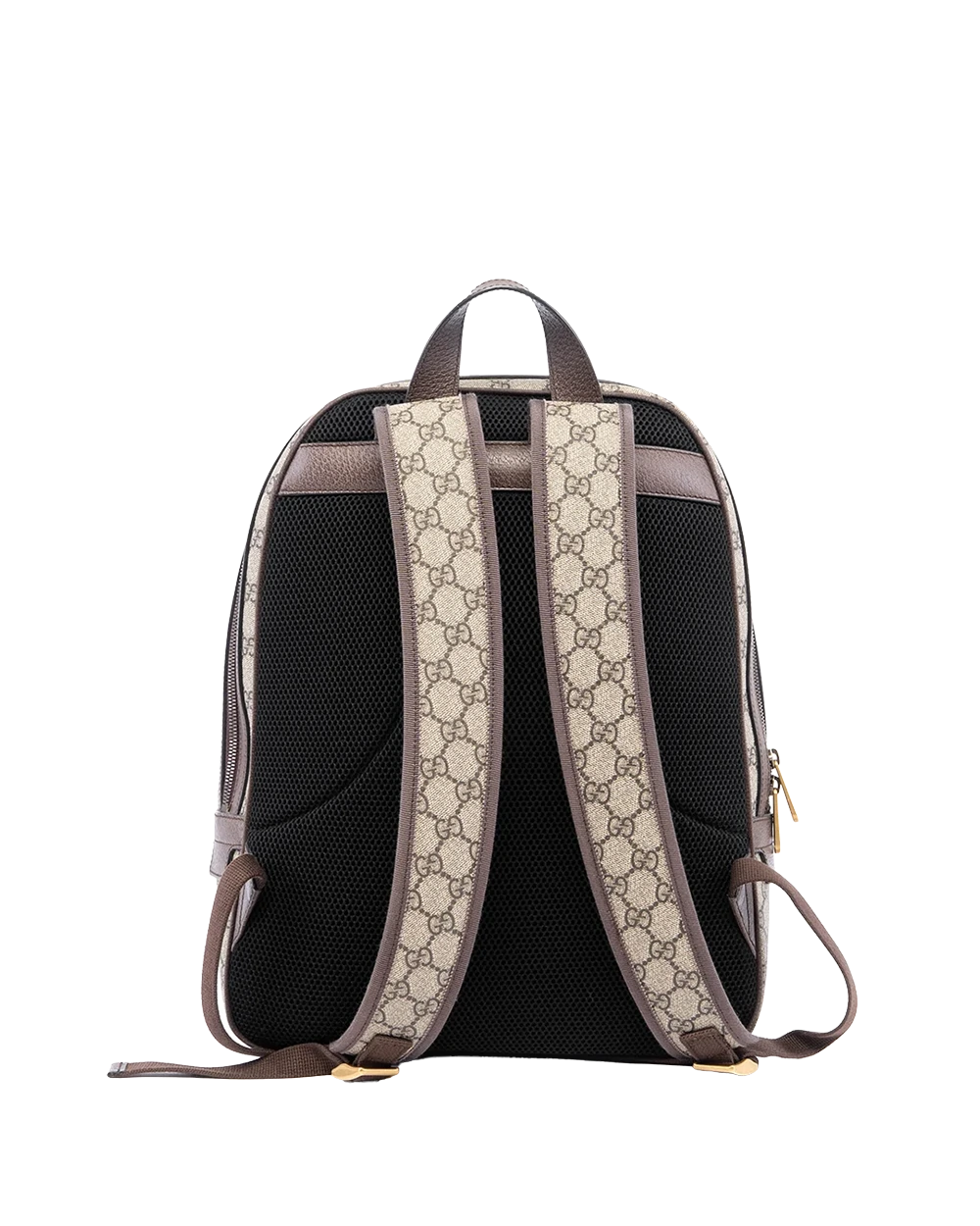 GUCCI OPHIDIA BACKPACK MEDIUM BROWN GG MONOGRAM CANVAS GHW 547967 493075 02721