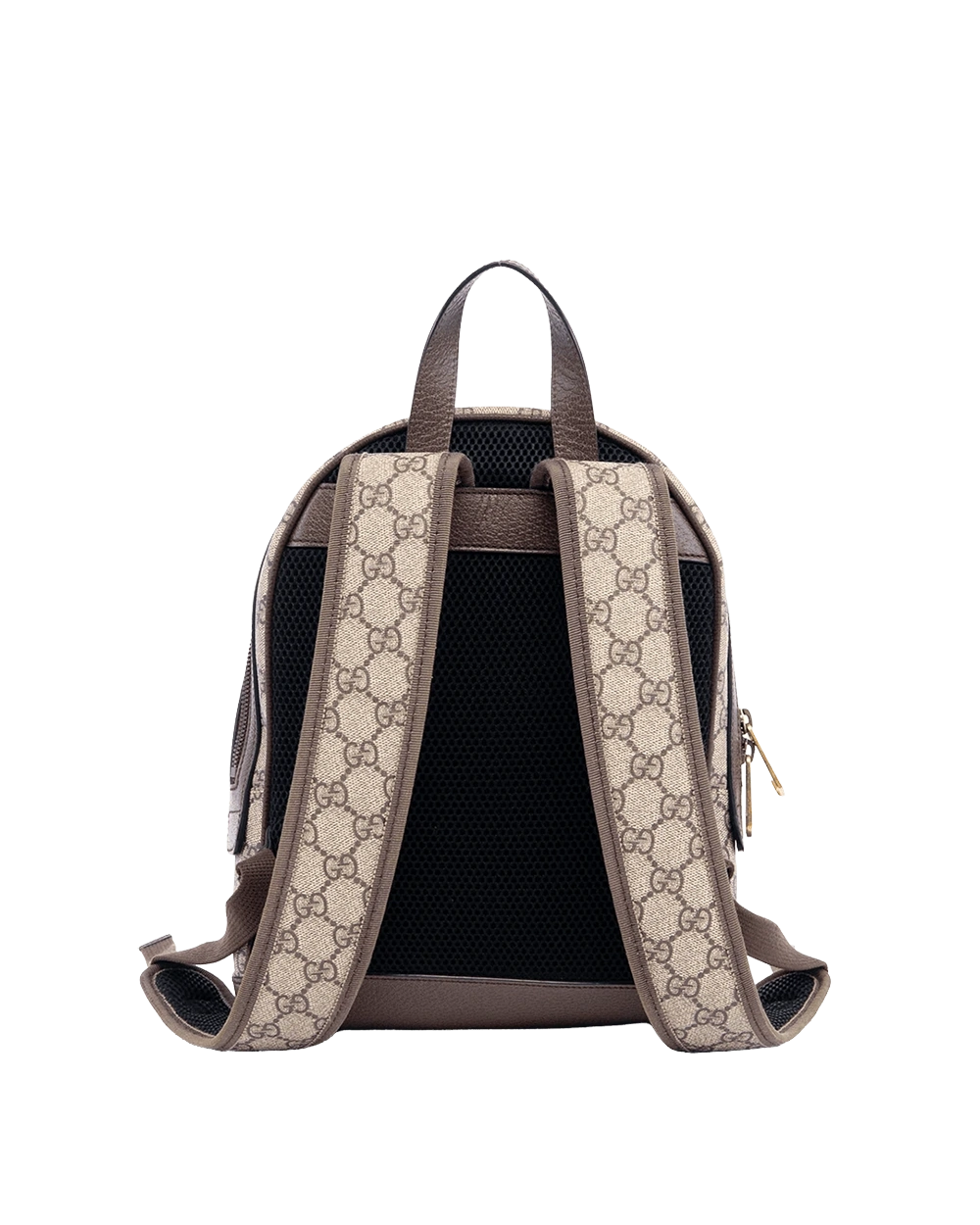 GUCCI OPHIDIA BACKPACK SMALL BROWN GG MONOGRAM CANVAS GHW 547965 493075 07850