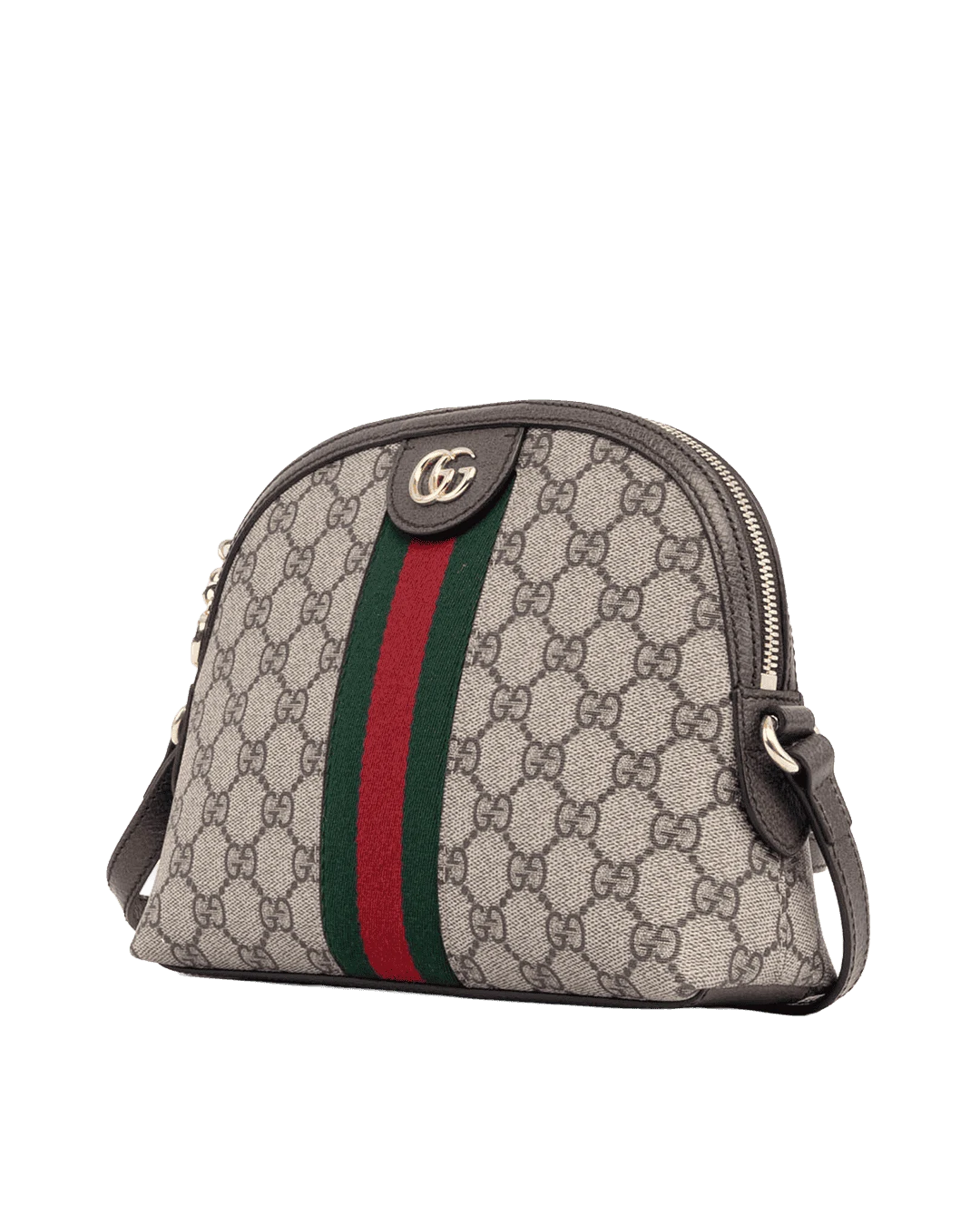 GUCCI OPHIDIA DOME BROWN GG MONOGRAM CANVAS GHW 499621 486628 06917 result