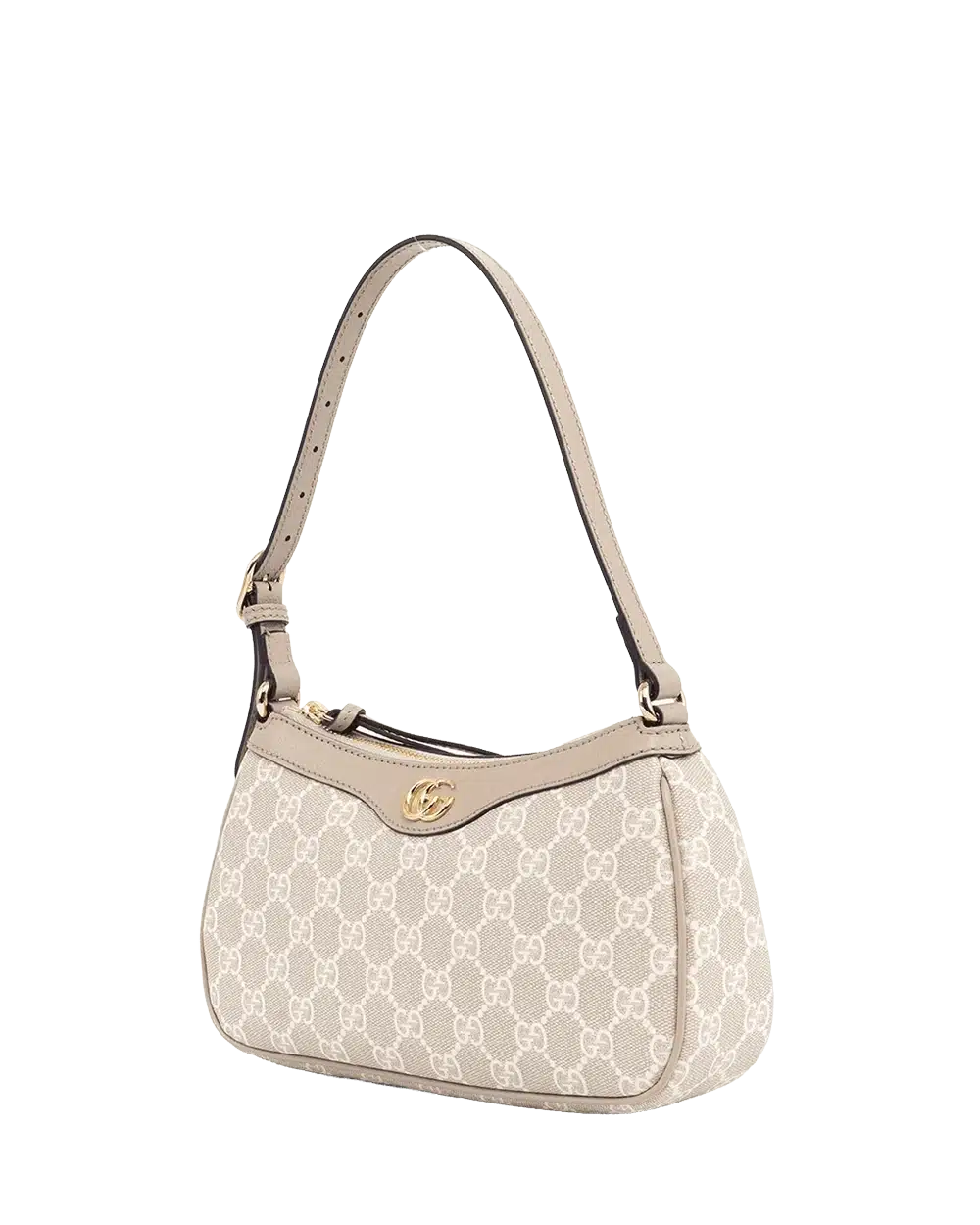 GUCCI OPHIDIA SHOULDER BAG SMALL BEIGE GG MONOGRAM CANVAS GHW 735145 493075 07191 result