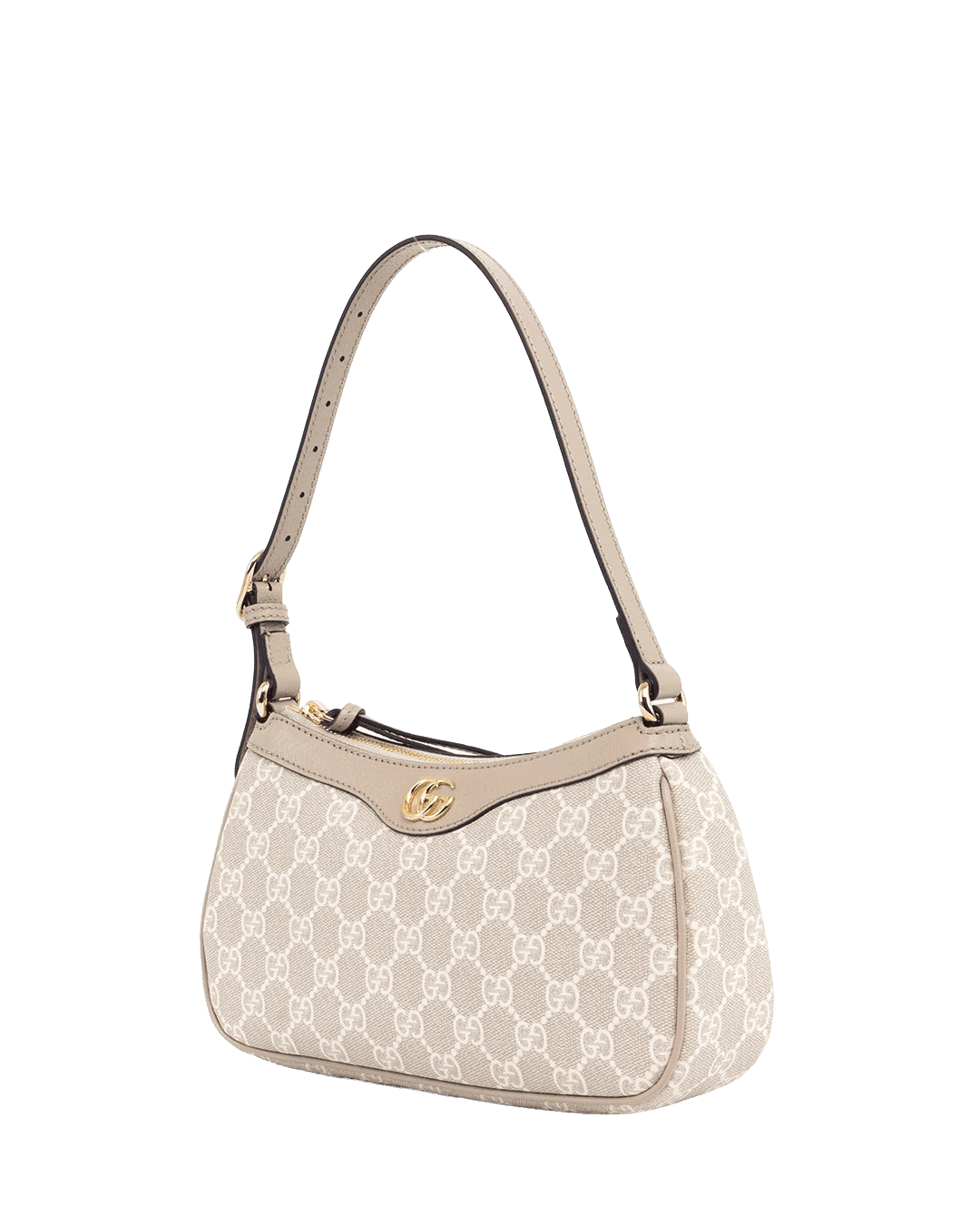 GUCCI OPHIDIA SHOULDER BAG SMALL BEIGE GG MONOGRAM CANVAS GHW 735145 493075 07191 result