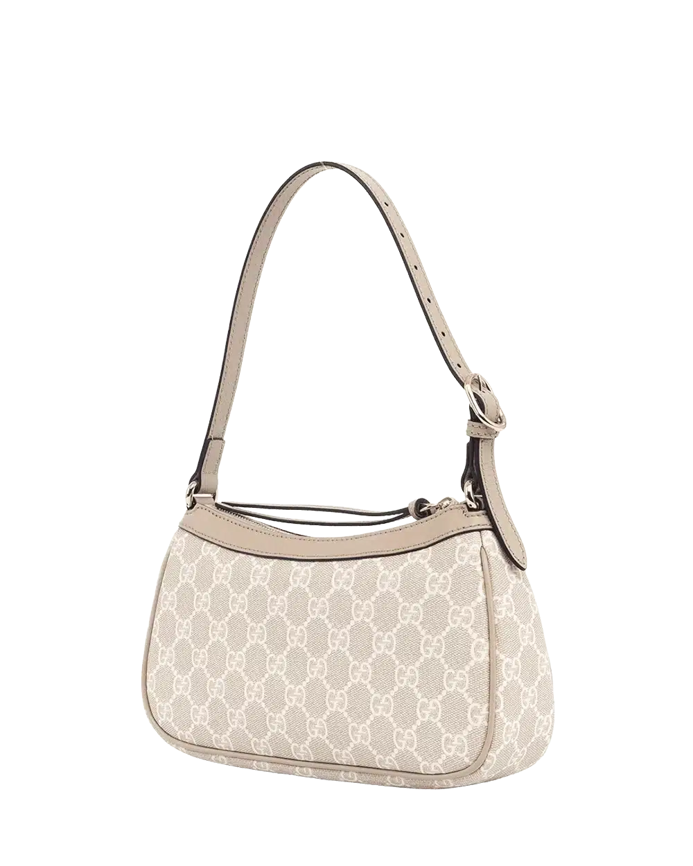 GUCCI OPHIDIA SHOULDER BAG SMALL BEIGE GG MONOGRAM CANVAS GHW 735145 493075 07192 result