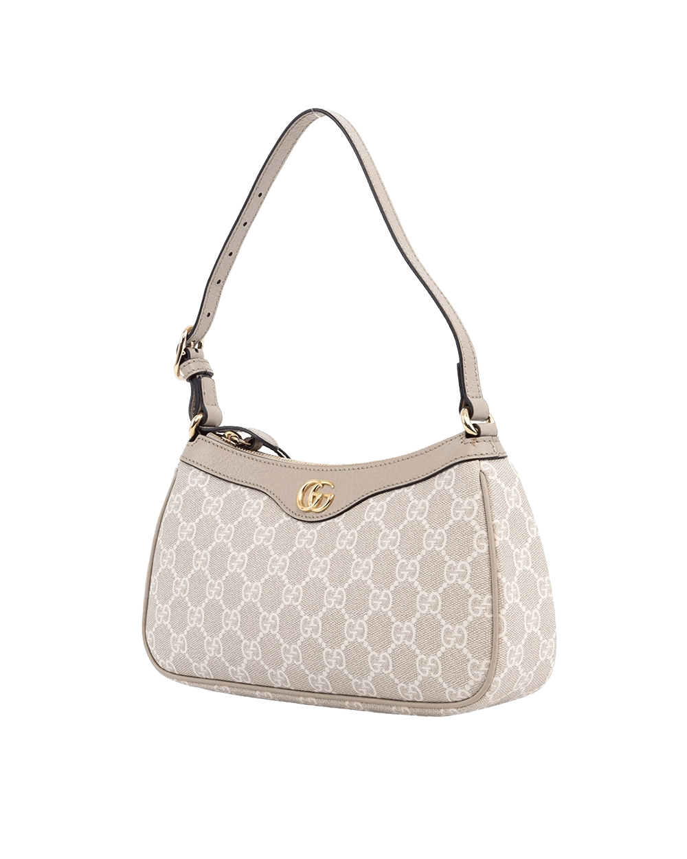 GUCCI OPHIDIA SMALL BEIGE GG MONOGRAM CANVAS GHW 735145 213317 06225