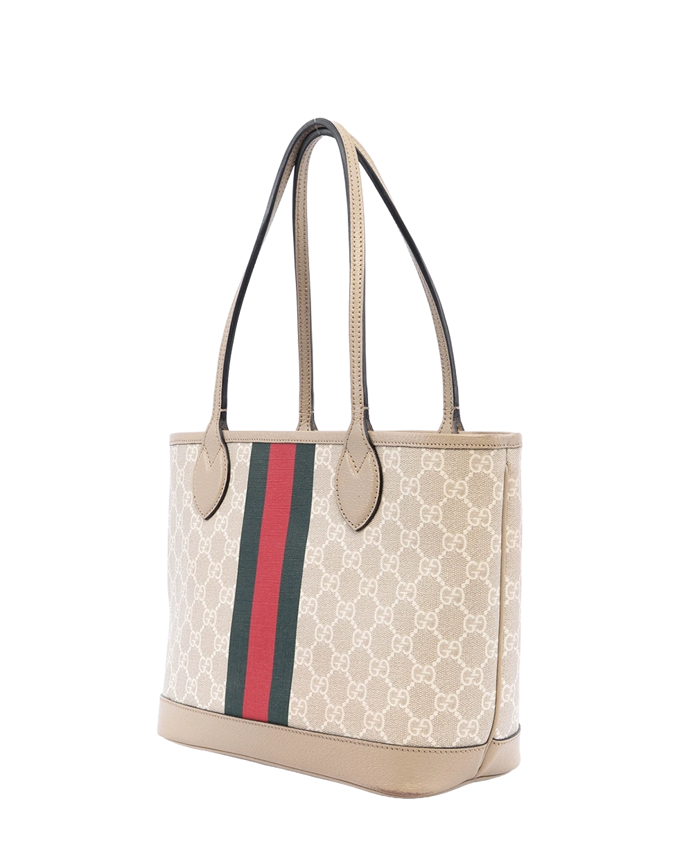 GUCCI OPHIDIA TOTE MINI BEIGE GG MONOGRAM CANVAS 726762 213317 00707