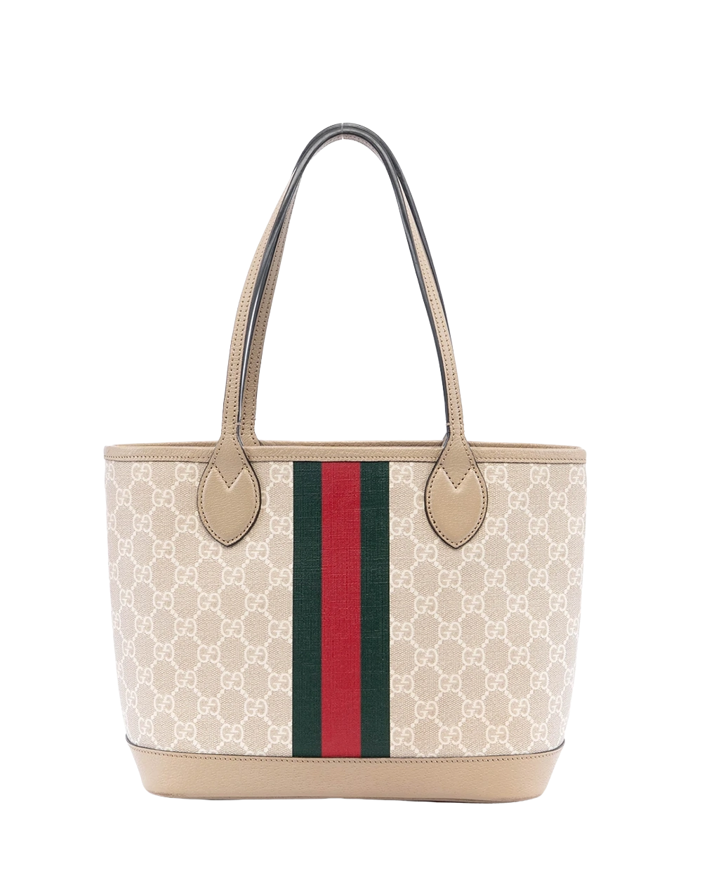 GUCCI OPHIDIA TOTE MINI BEIGE GG MONOGRAM CANVAS 726762 213317 00709