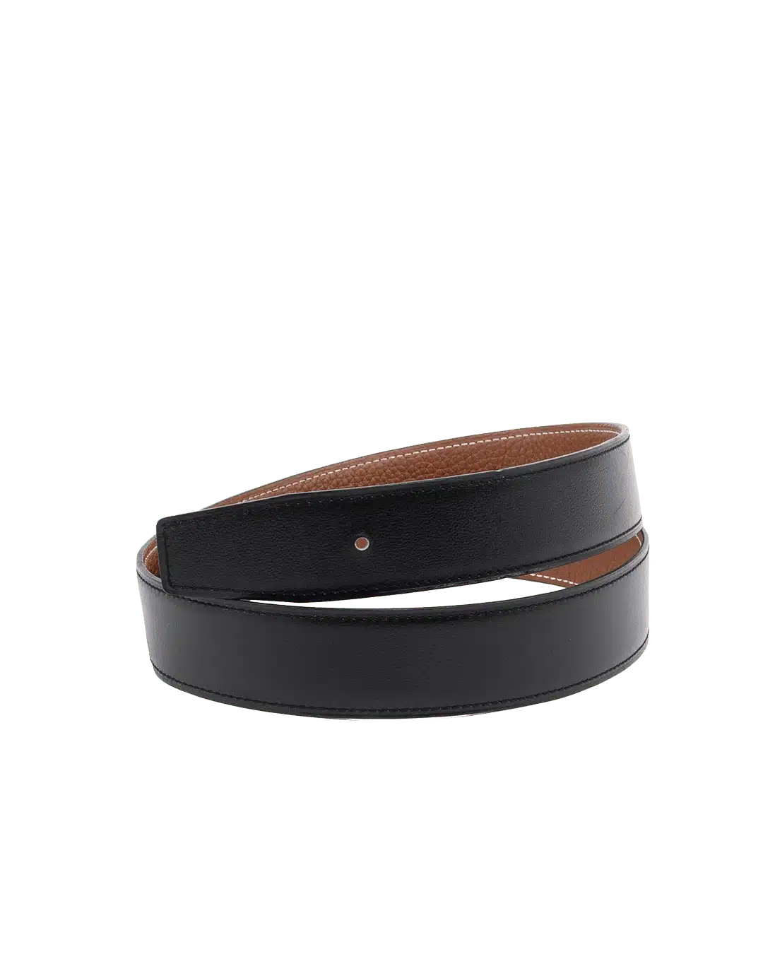 HERMES BELT 3 CM 80 CM BLACK NOIR GOLD Z TY 220 06039