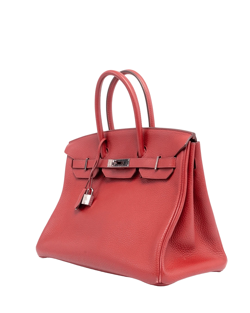 HERMES BIRKIN 35 ROUGE CASAQUE TOGO SHW R (SQ) U 64 2014 06584