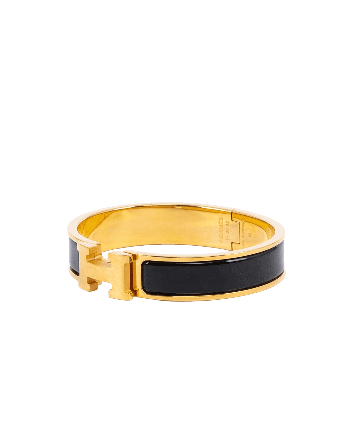 HERMES CLIC CLAC PM BLACK GHW FI 02 32 07368 result