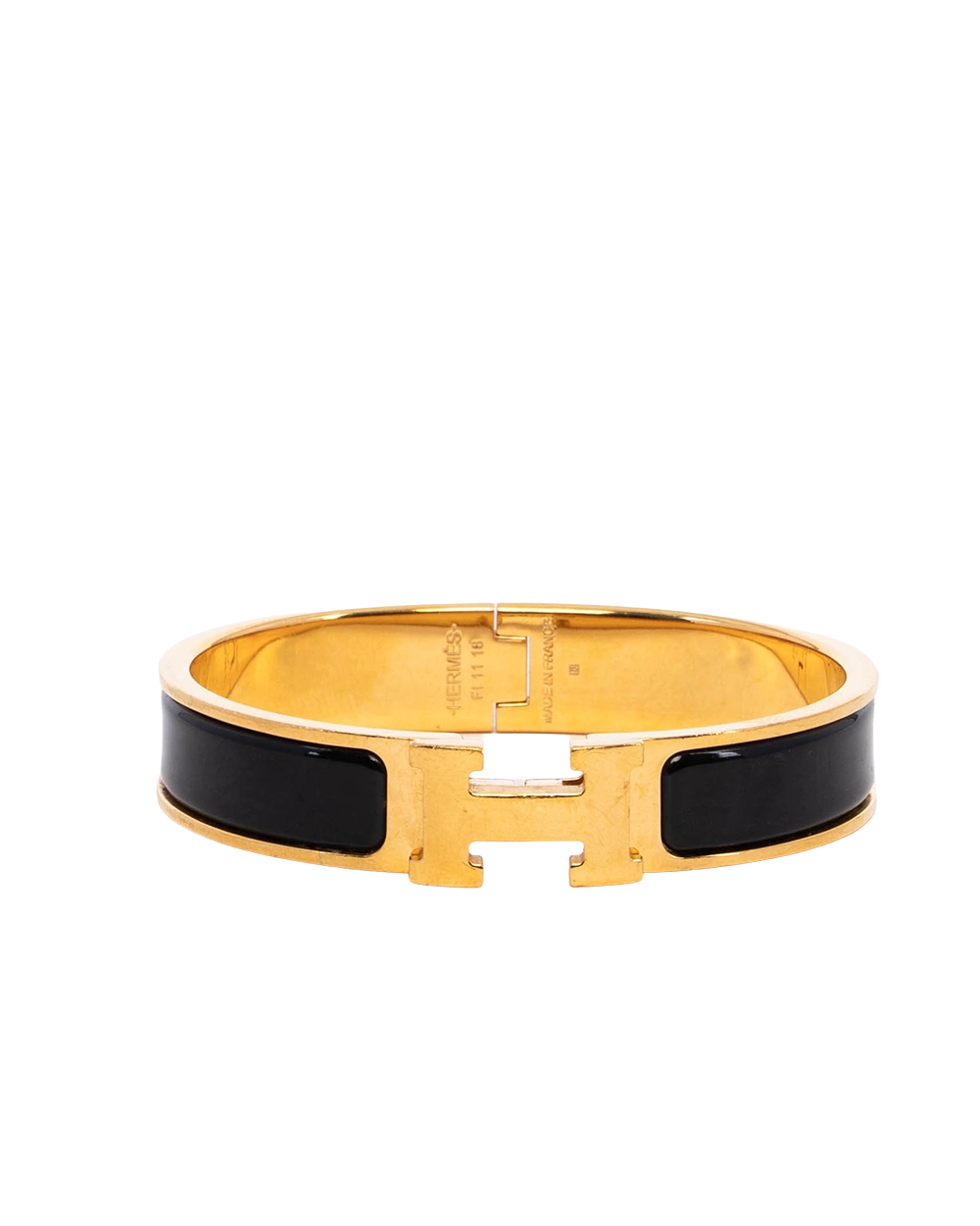 HERMES CLIC CLAC PM NOIR GHW FI 11 18 05297