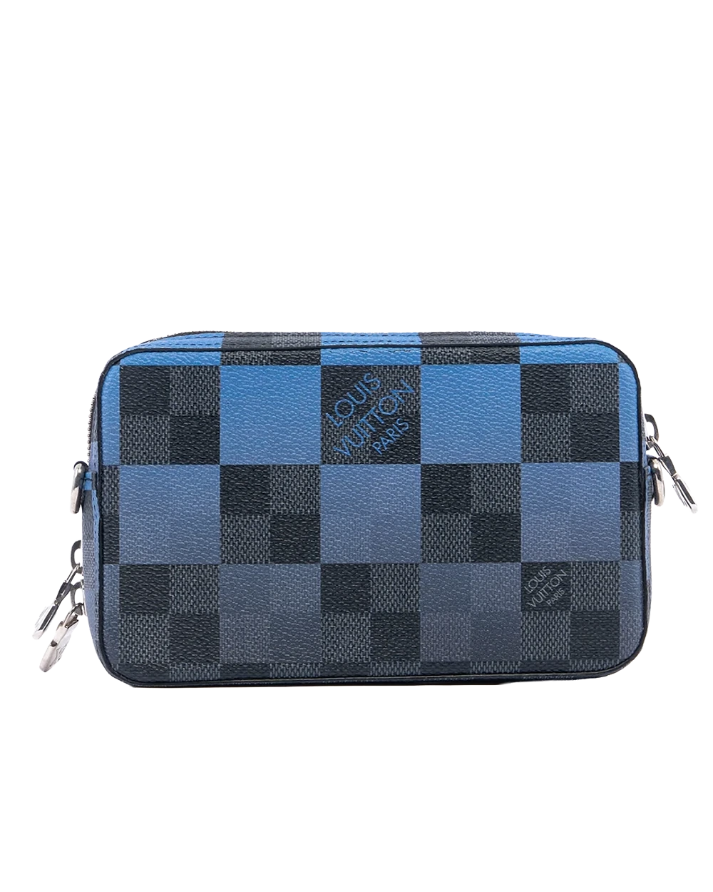 LV ALPHA WEARABLE WALLET GRAPHITE LIMITED GIANT DAMIER CANVAS SHW MICROCHIP 01207