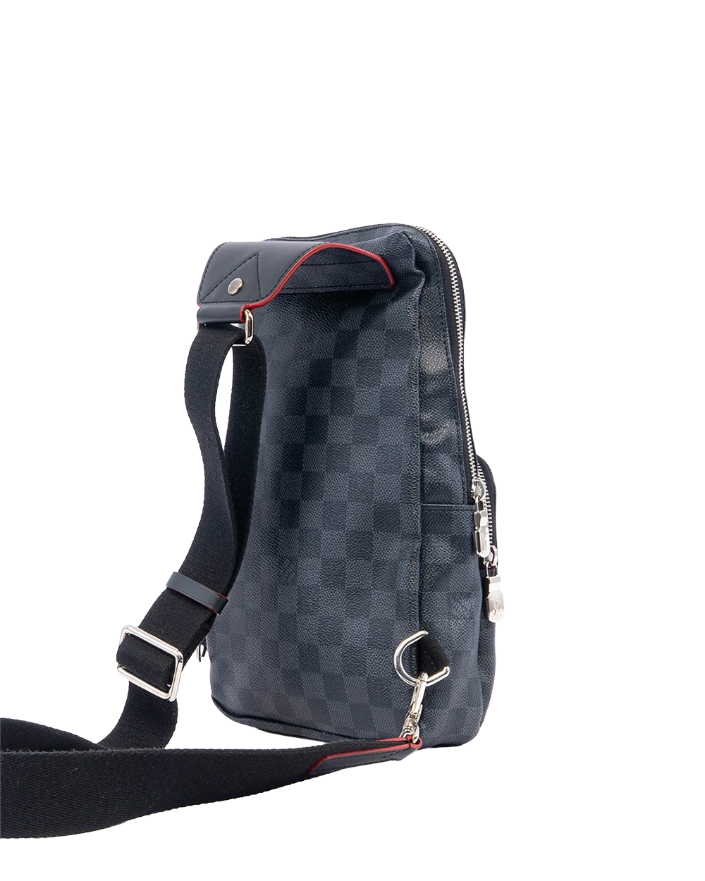 LV AVENUE SLING BAG ALPS PATCHES GRAPHITE DAMIER CANVAS SHW MB3168 01114