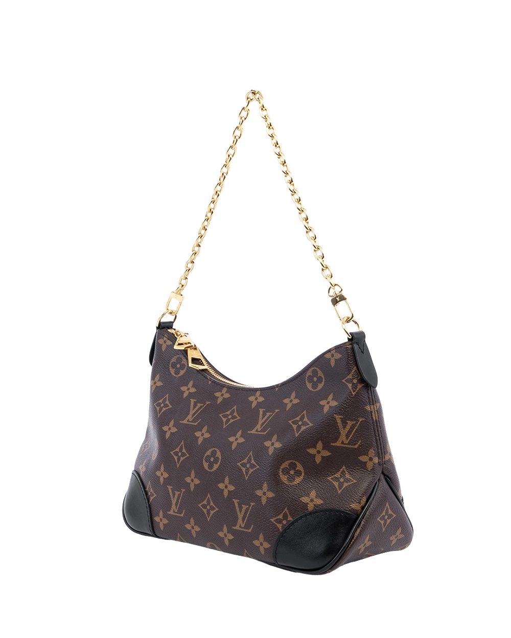 LV BOULOGNE PM BROWN MONOGRAM CANVAS GHW MICROCHIP 01493 result