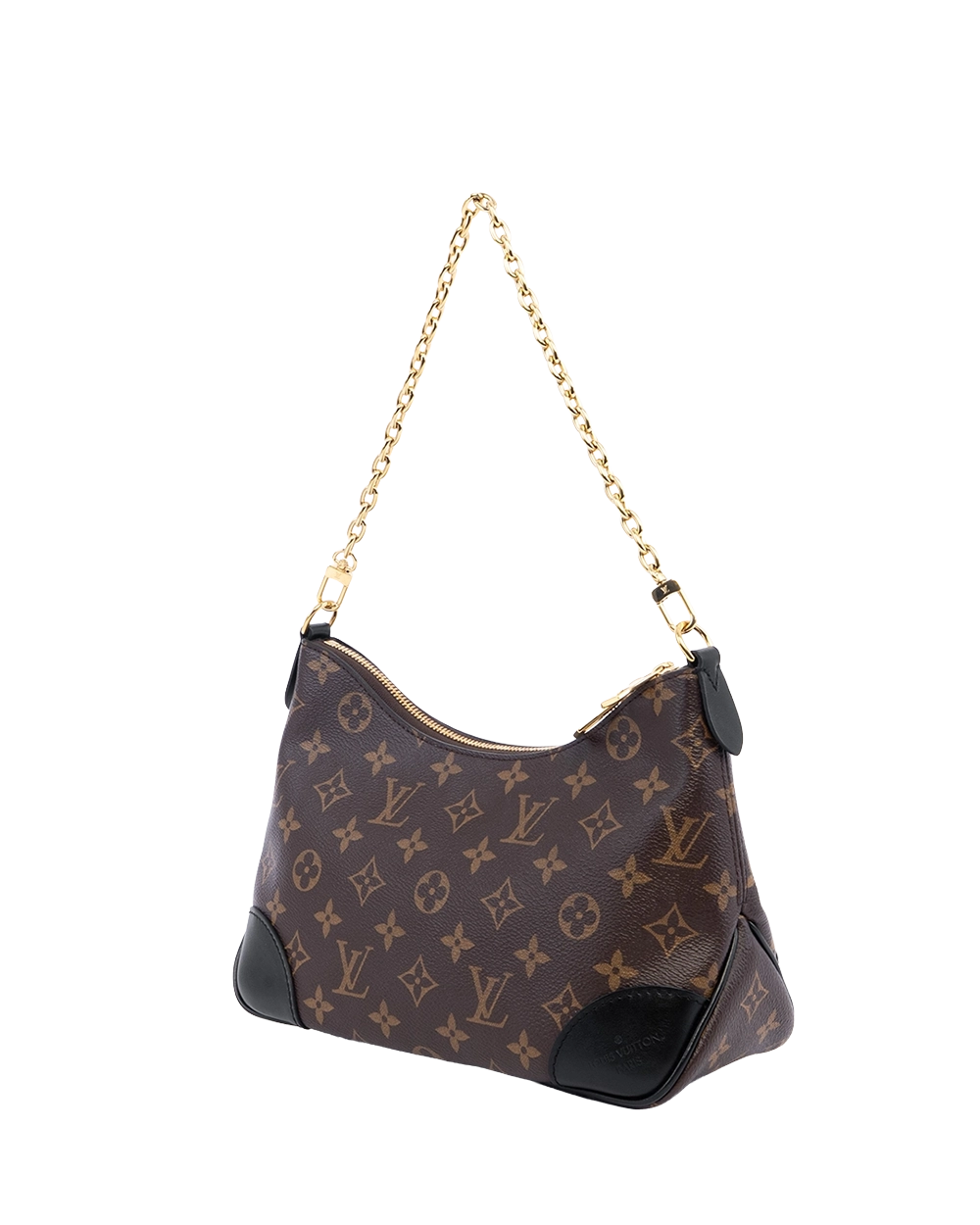 LV BOULOGNE PM BROWN MONOGRAM CANVAS GHW MICROCHIP 01495 result