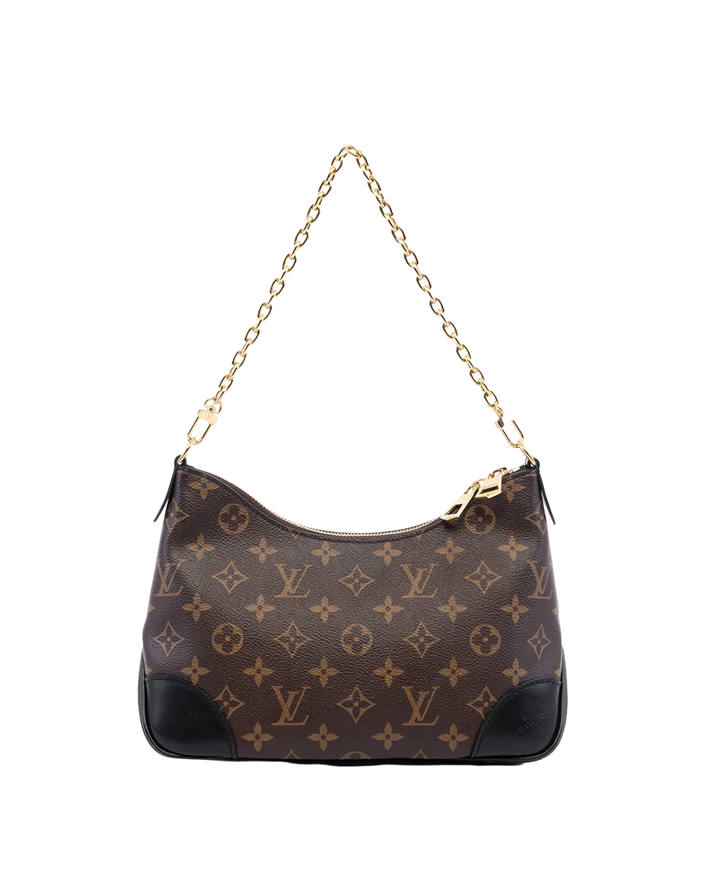 LV BOULOGNE PM BROWN MONOGRAM CANVAS GHW MICROCHIP 01496 result