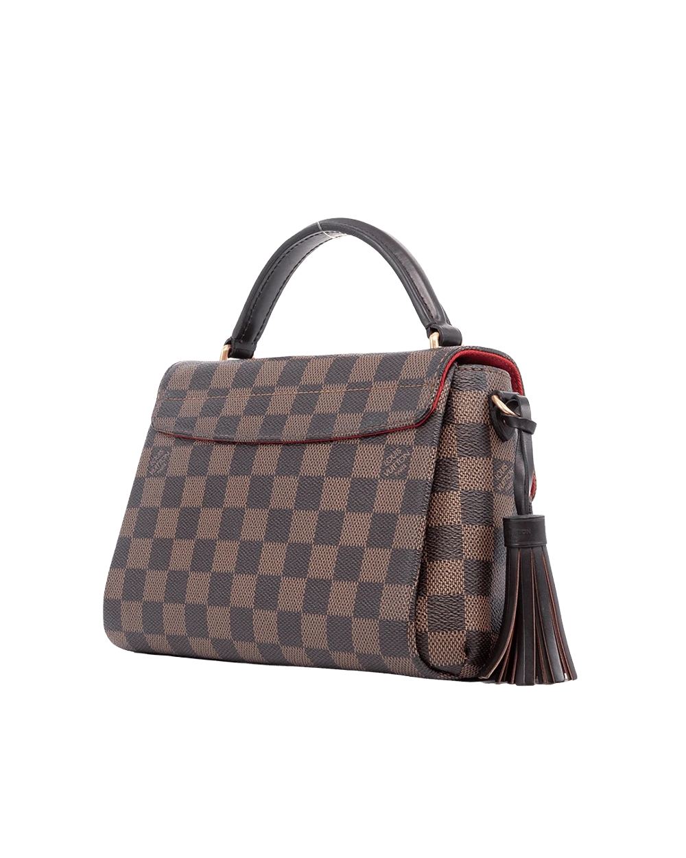 LV CROISETTE BROWN DAMIER CANVAS GHW MICROCHIP 09131