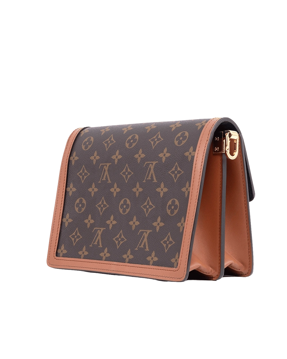 LV DAUPHINE MM BROWN MONOGRAM REVERSE GHW MICROCHIP 06293