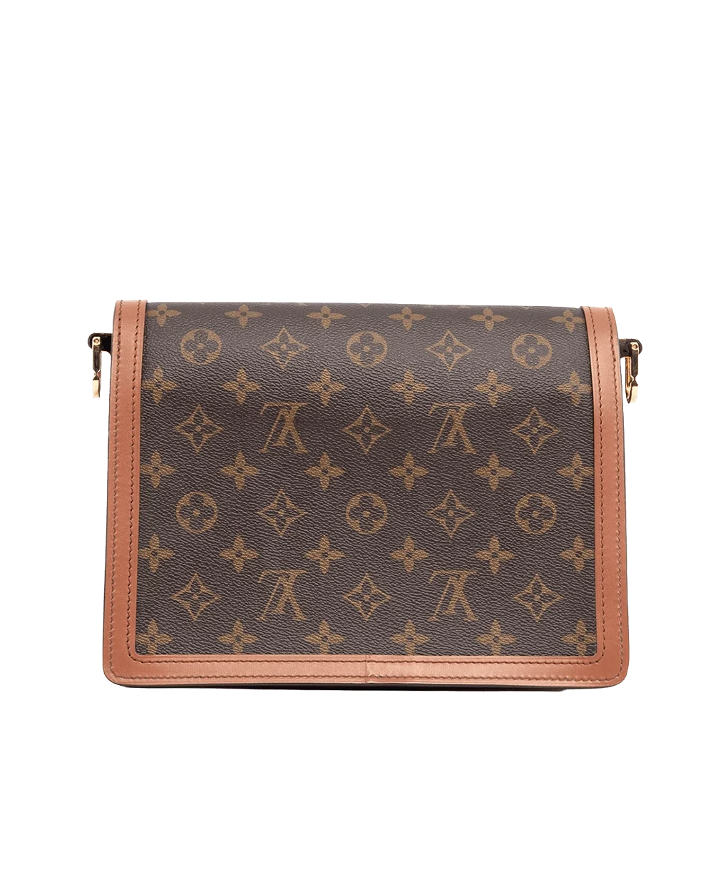 LV DAUPHINE MM BROWN MONOGRAM REVERSE GHW MICROCHIP 06294