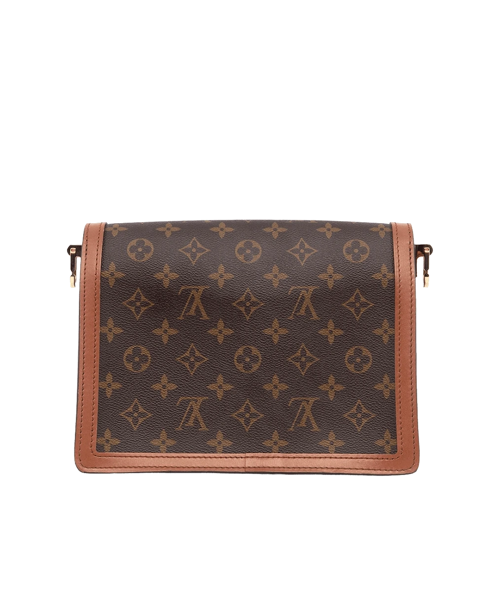 LV DAUPHINE MM REVERSE MONOGRAM GHW MICROCHIP 00177