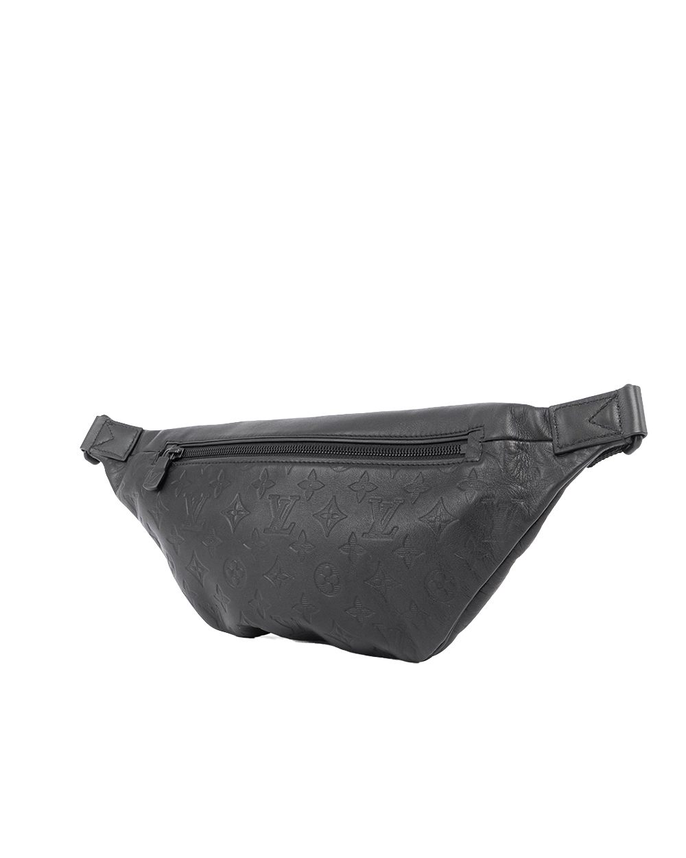 LV DISCOVERY BUMBAG PM BLACK CALF SOBLACK MICROCHIP 03214