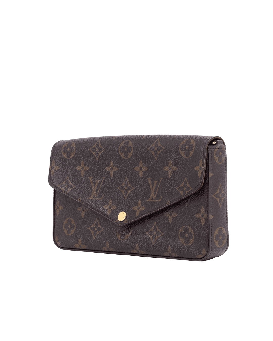 LV FELICIE BROWN MONOGRAM CANVAS GHW CA0270 07293 result