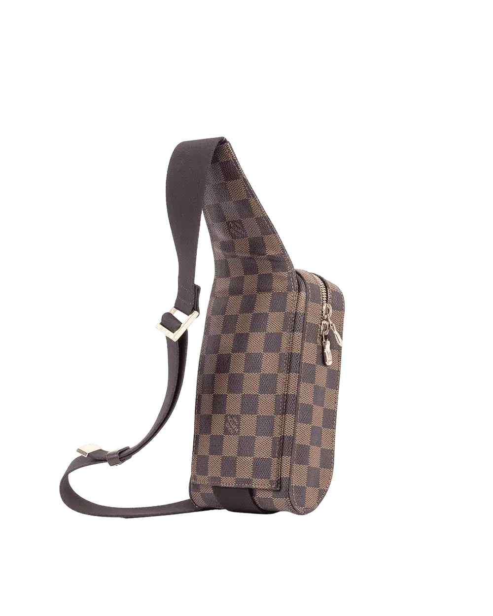 LV GERONIMOS BROWN DAMIER CANVAS GHW CA1004 07084 result