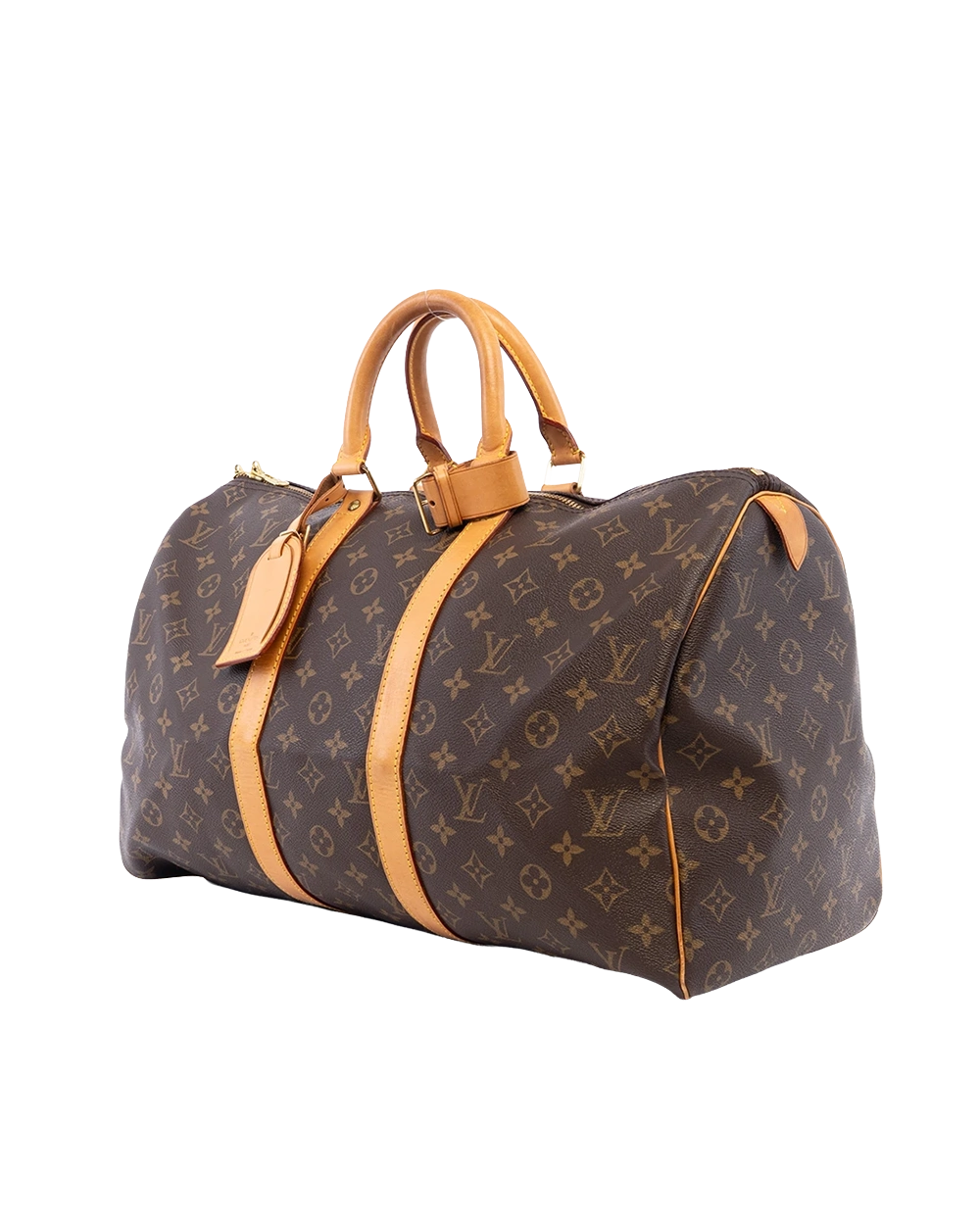 LV KEEP ALL 45 BROWN MONOGRAM CANVAS GHW FL0030 02389