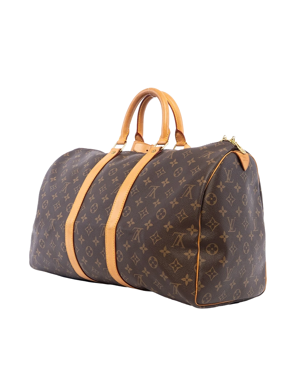 LV KEEP ALL 45 BROWN MONOGRAM CANVAS GHW FL0030 02390