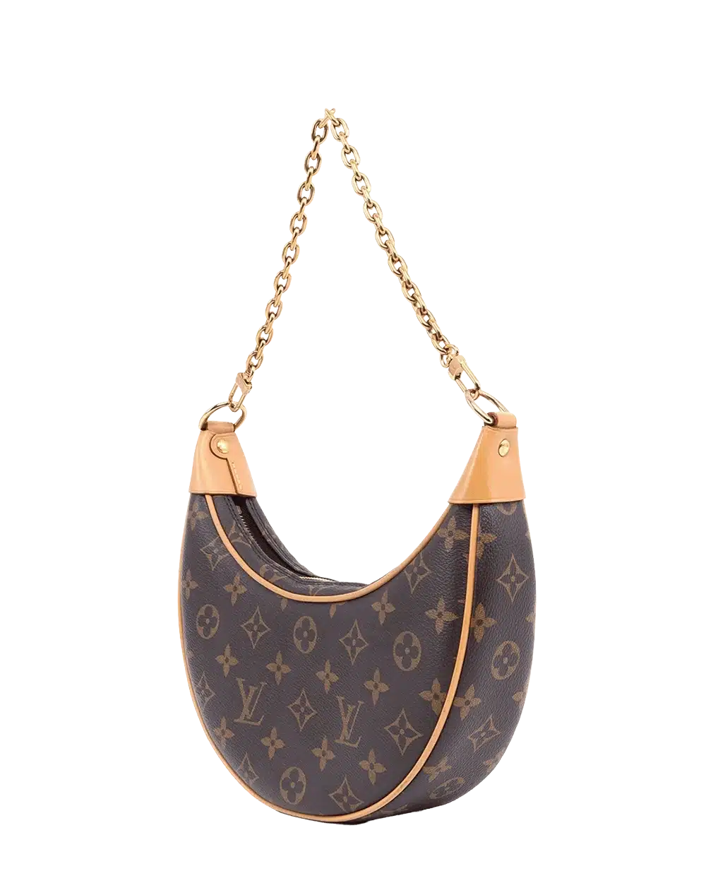LV LOOP BROWN MONOGRAM CANVAS GHW MICROCHIP 06778 result
