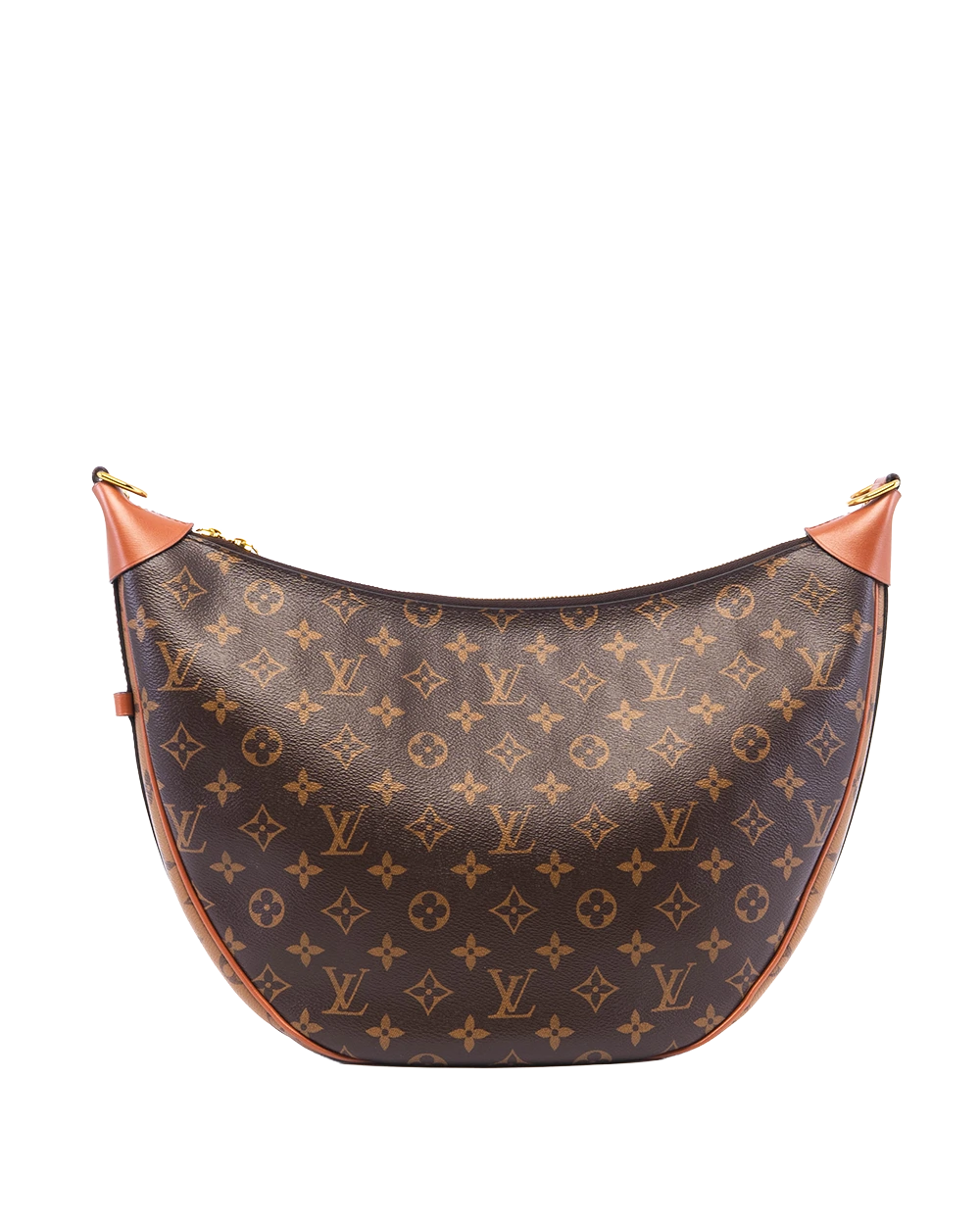 LV LOOP HOBO BROWN MONOGRAM CANVAS GHW MICROCHIP 04408