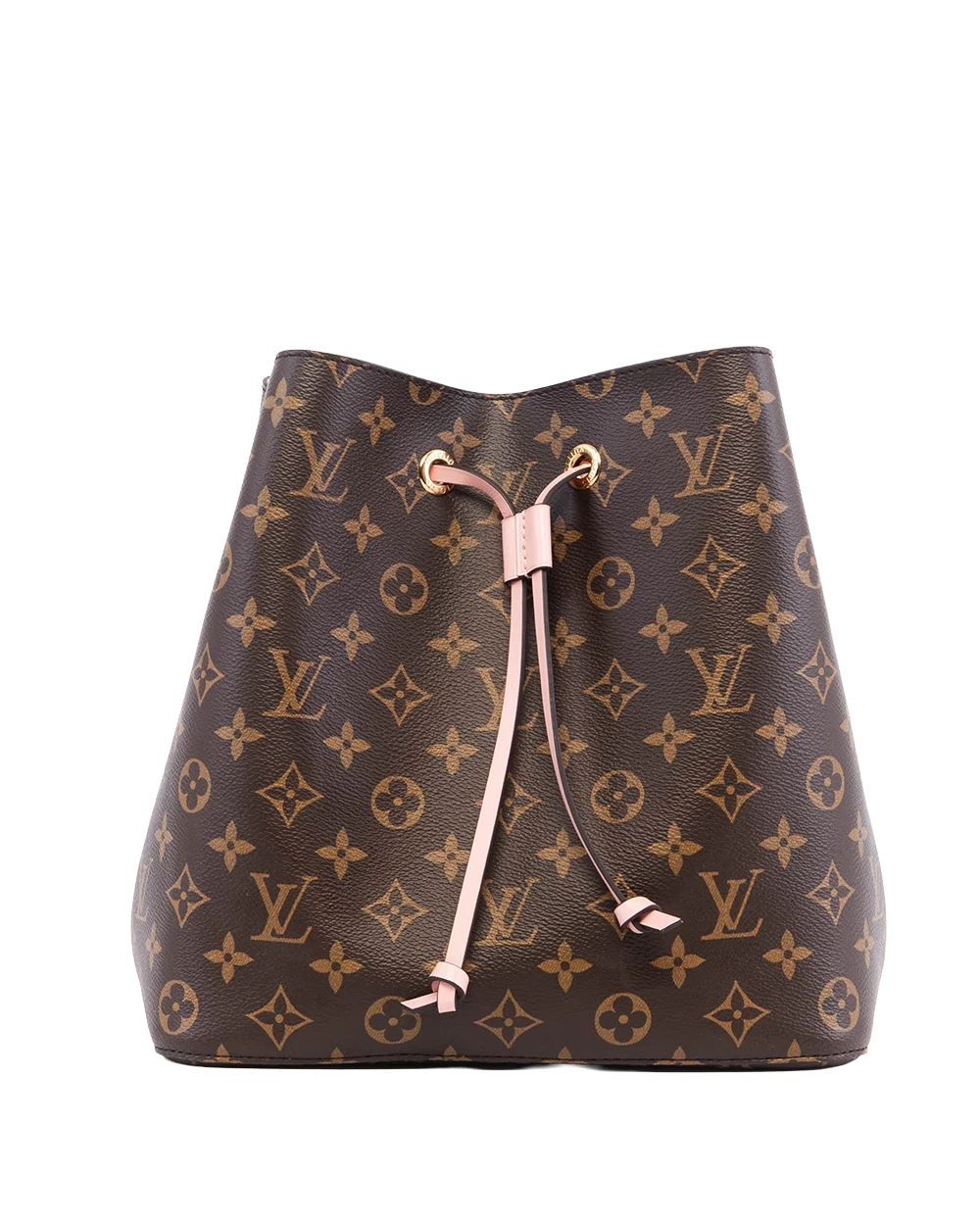 LV NEONOE MM BROWN MONOGRAM CANVAS GHW MICROCHIP 06010