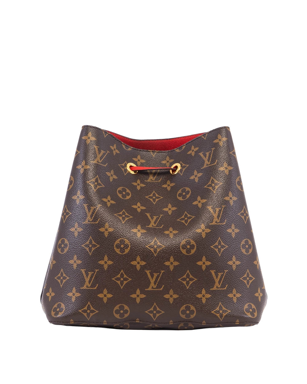 LV NEONOE MM BROWN RED MONOGRAM GHW RI5117 05680