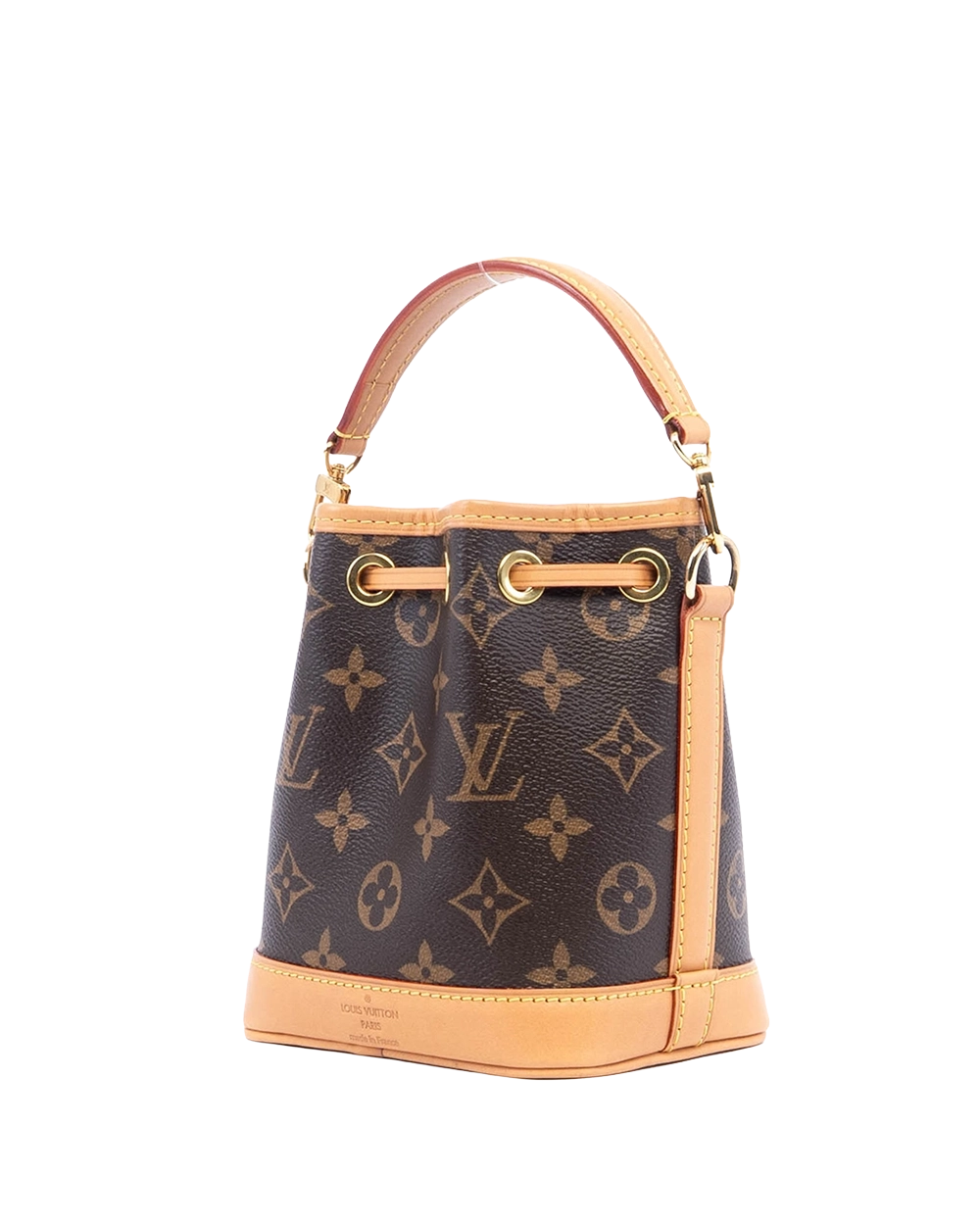 LV NEONOE NANO BROWN MONOGRAM CANVAS GHW MICROCHIP 01697 result