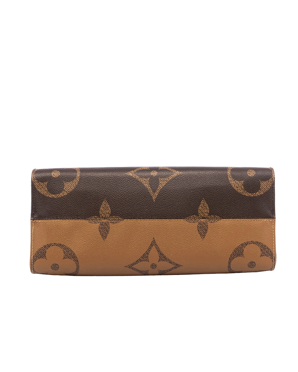 LV ON THE GO MM BROWN GIANT MONOGRAM CANVAS GHW MICROCHIP 03649