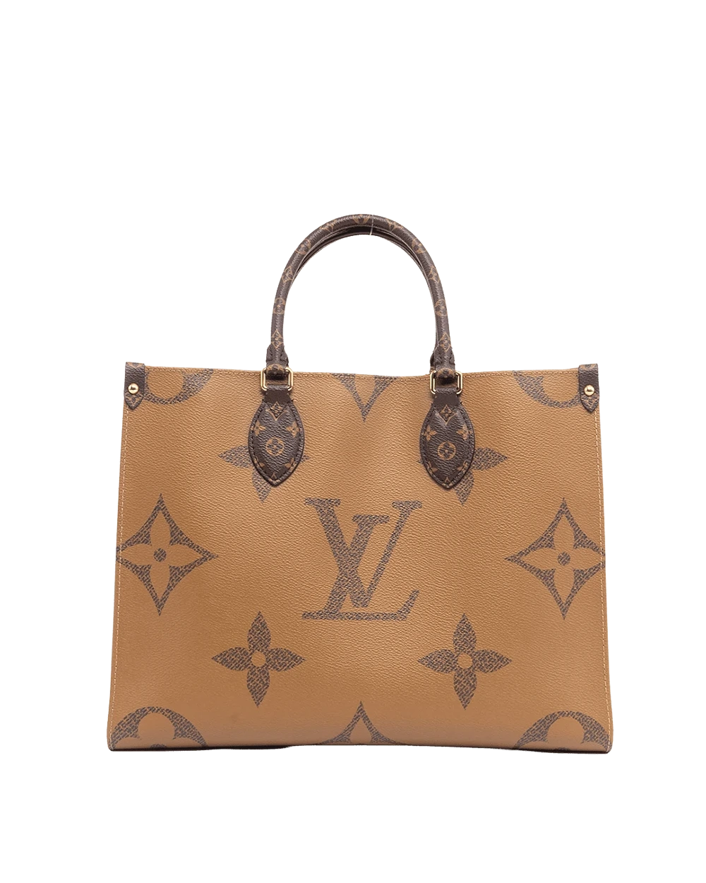 LV ON THE GO MM BROWN MONOGRAM REVERSE GHW FL2250 05441