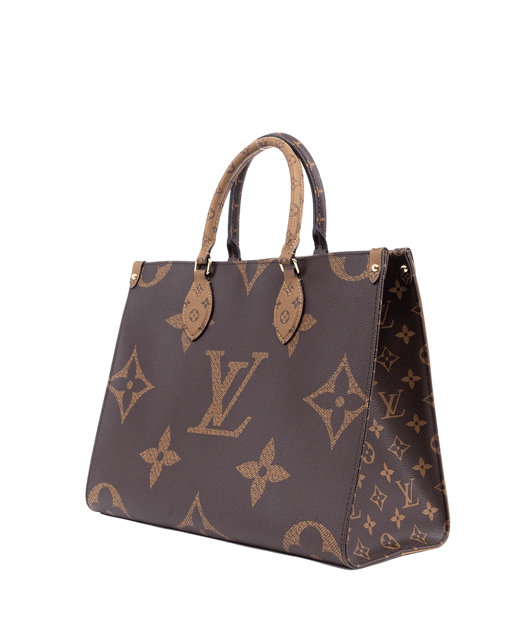 LV ON THE GO MM REVERSE MONOGRAM GHW FX3200 07952