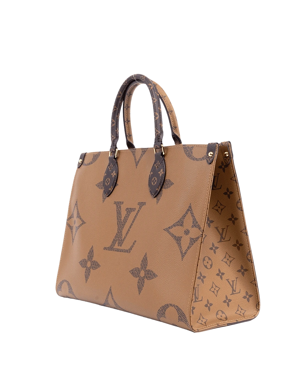 LV ON THE GO MM REVERSE MONOGRAM GHW FX3200 07953