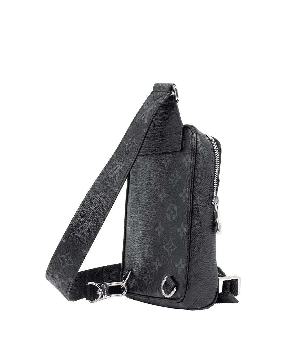 LV OUTDOOR SLING BAG ECLIPSE MONOGRAM CANVAS SHW MICROCHIP 08619