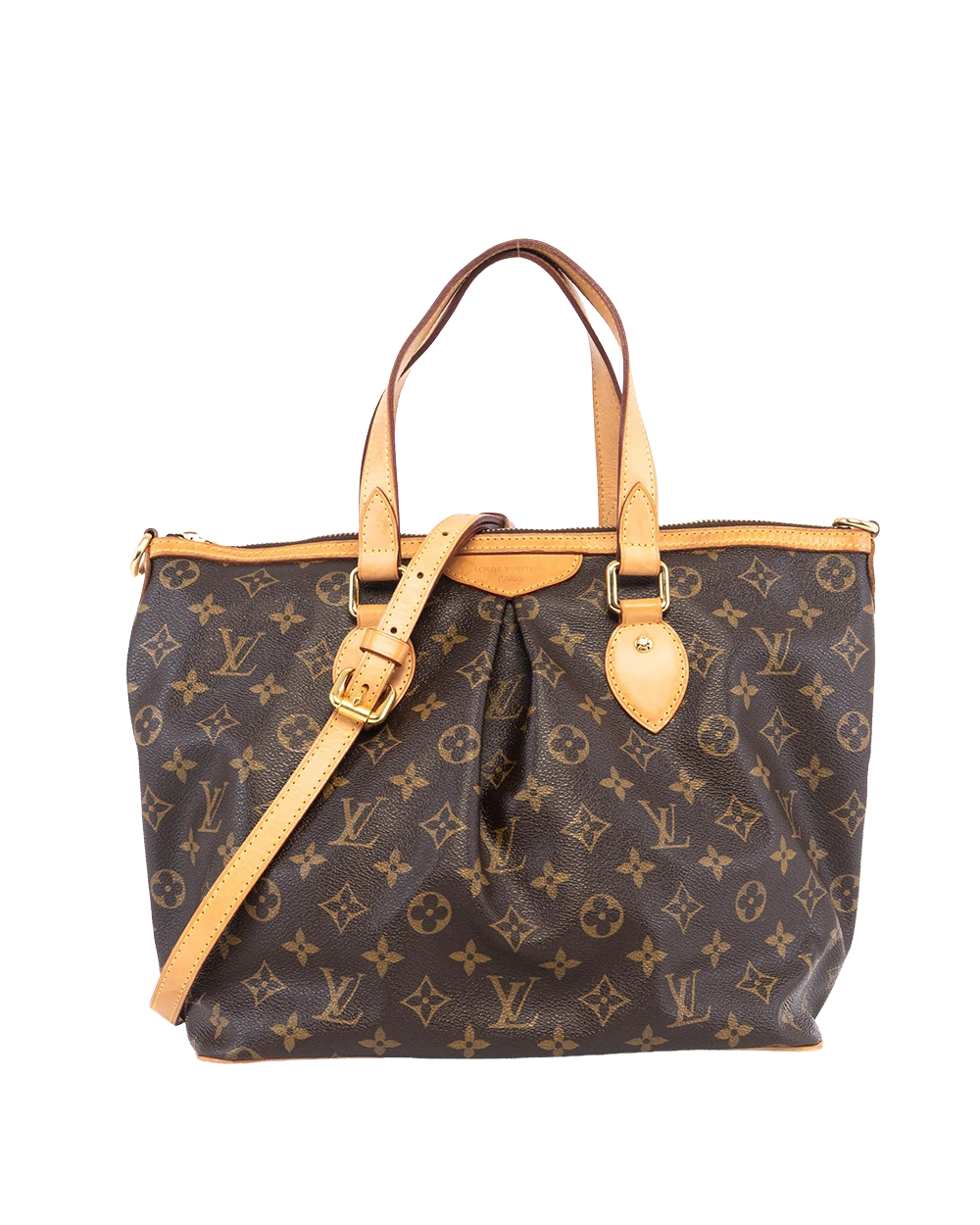 LV PALERMO PM BROWN MONOGRAM CANVAS GHW SD2192 04933