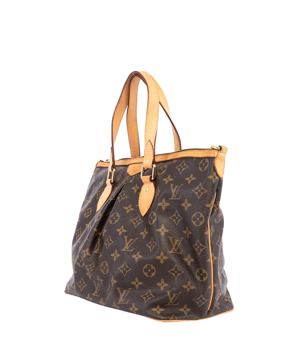 LV PALERMO PM BROWN MONOGRAM CANVAS GHW SD2192 04935
