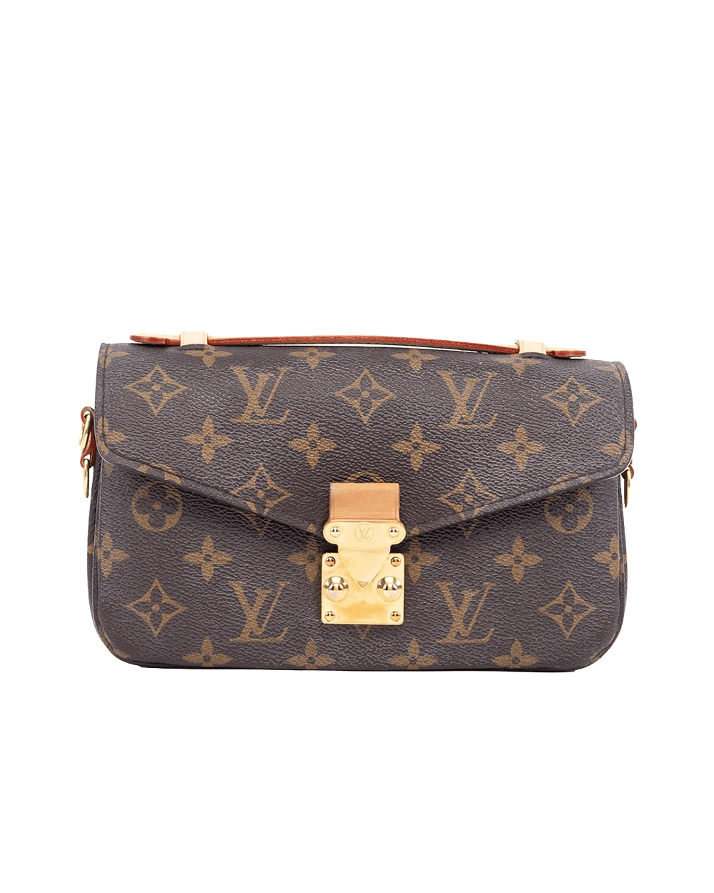 LV POCHETTE METIS EAST WEST BROWN MONOGRAM GHW MICROCHIP 00052