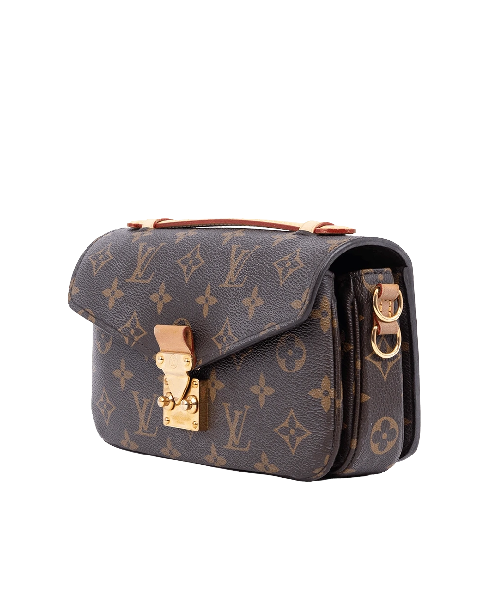 LV POCHETTE METIS EAST WEST BROWN MONOGRAM GHW MICROCHIP 00053