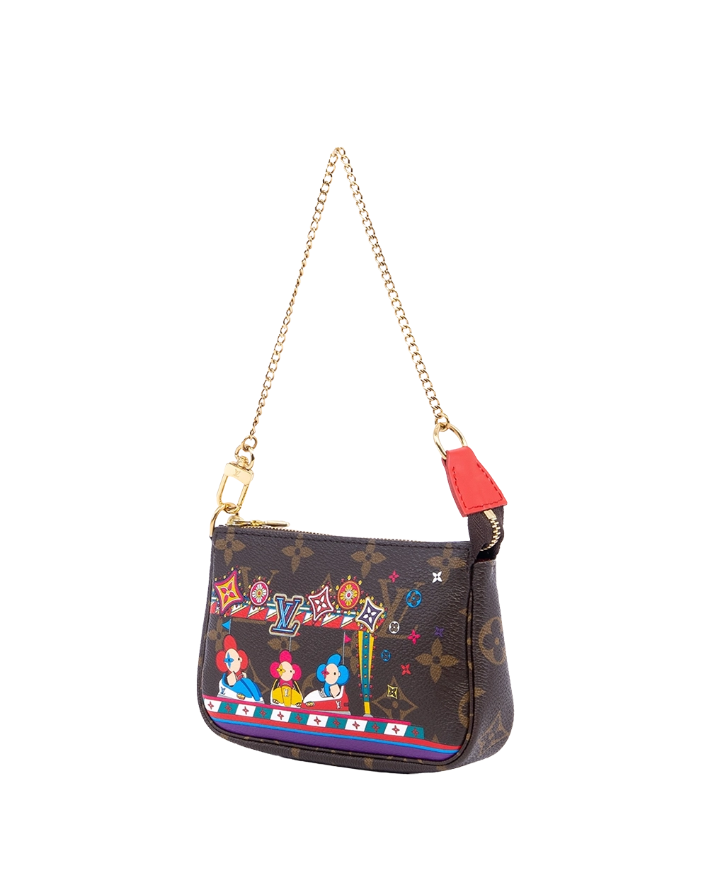 LV POCHETTE VIVIENE MINI BROWN MONOGRAM CANVAS GHW SF4260 01534 result