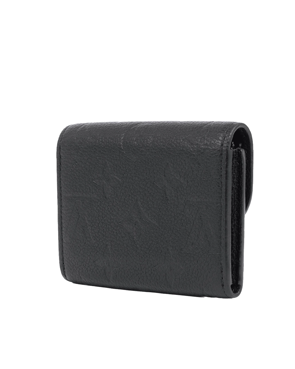LV ROSALIE WALLET SHORT BLACK GIANT MONOGRAM CALF GHW MICROCHIP 05946
